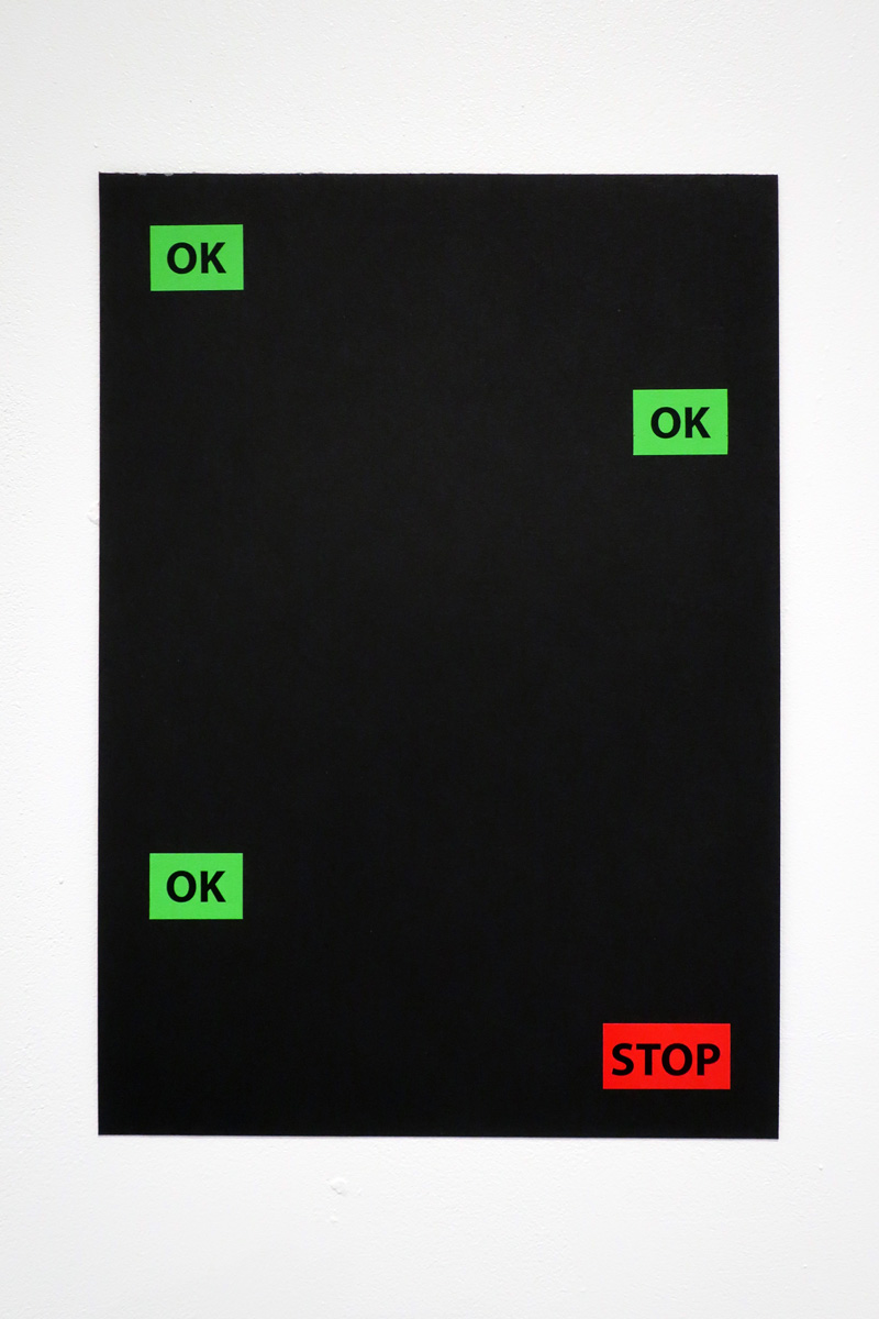 Elsa Werth, Ok Stop (VII), 2021